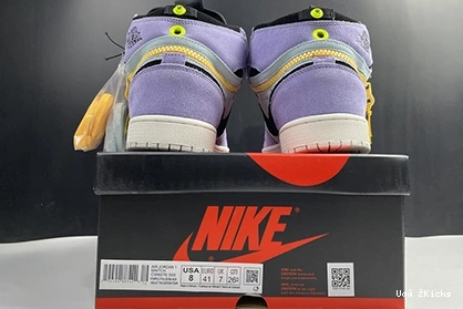 Jordan Affordable 1 High Pulse Switch Air CW6576- 9939 Purple 195 1010